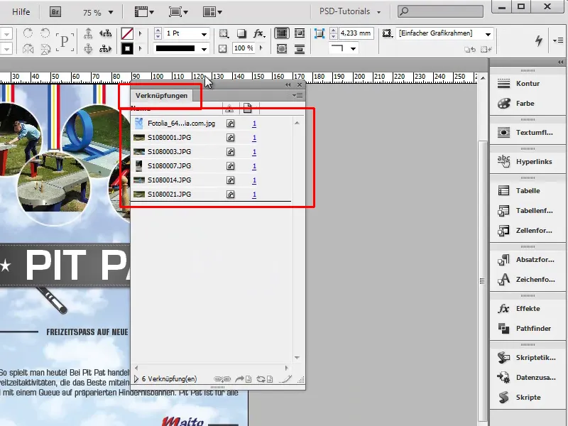 Tipps & Tricks zu Adobe InDesign: Dateiinformationen aller Verknüpfungen exportieren Tipps & Tricks zu Adobe InDesign: Dateiinformationen aller Verknüpfungen exportieren