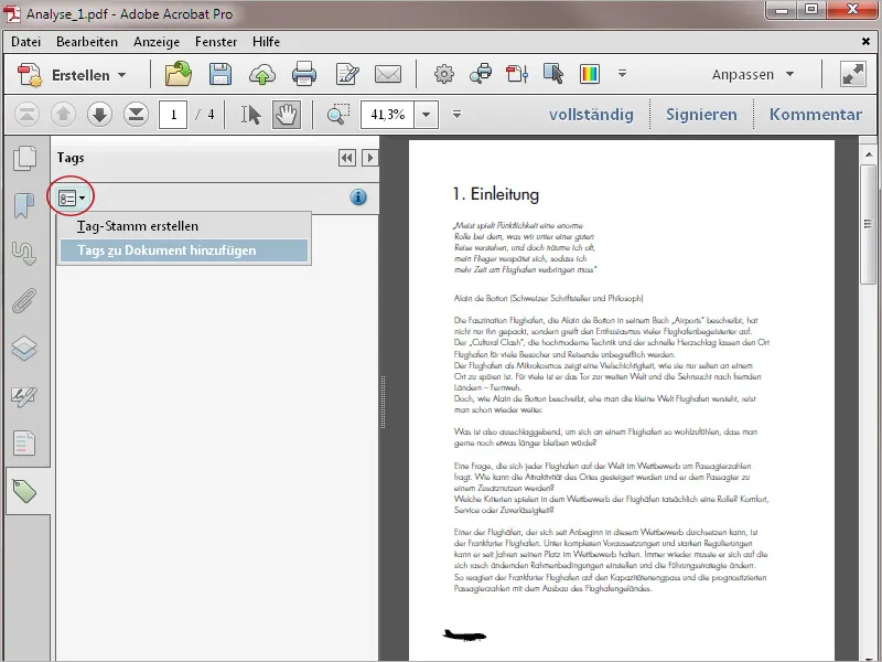 Dokumente barrierefrei gestalten mit Acrobat - Details bearbeiten Dokumente barrierefrei gestalten mit Acrobat - Details bearbeiten
