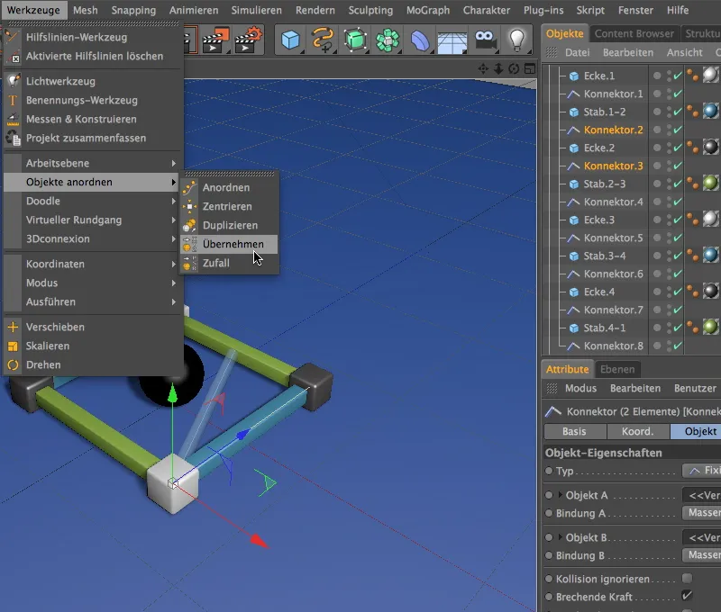 Neu in Release 14 - Dynamics mit brechenden Konnektoren