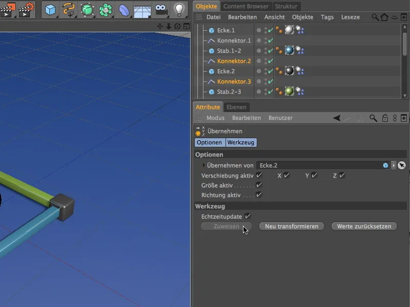 Neu in Release 14 - Dynamics mit brechenden Konnektoren