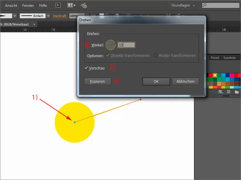 Tipps & Tricks zu Adobe Illustrator: Sonne erstellen