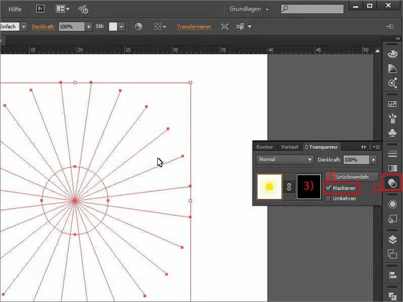 Tipps & Tricks zu Adobe Illustrator: Sonne erstellen