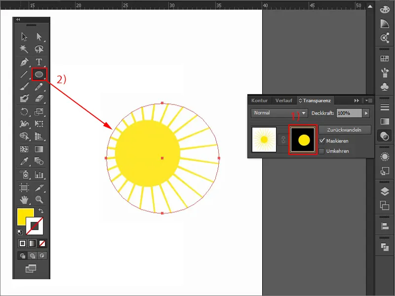 Tipps & Tricks zu Adobe Illustrator: Sonne erstellen