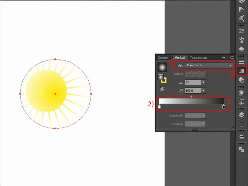 Tipps & Tricks zu Adobe Illustrator: Sonne erstellen