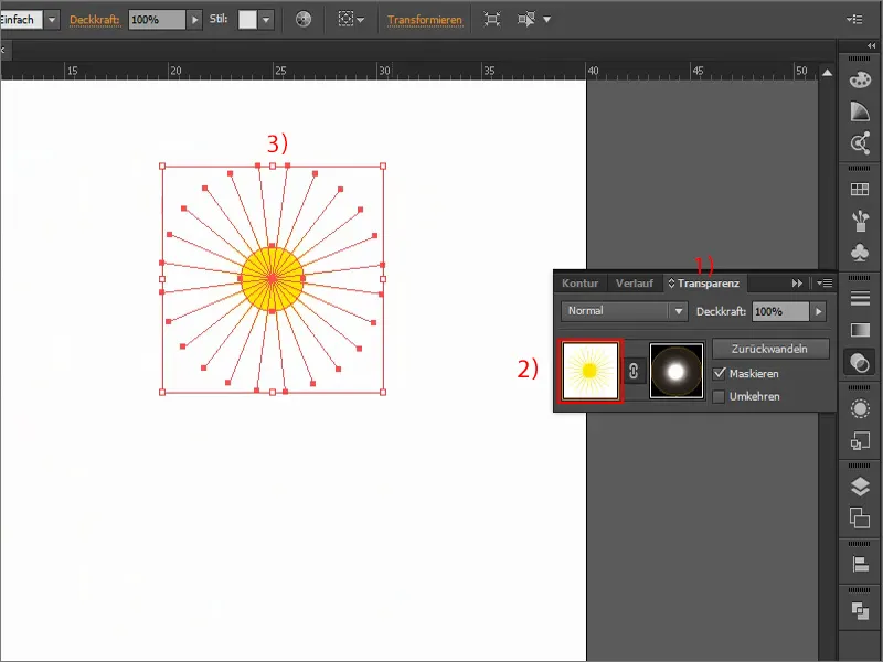 Tipps & Tricks zu Adobe Illustrator: Sonne erstellen