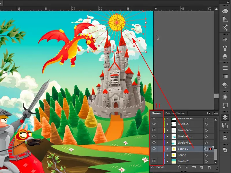 Tipps & Tricks zu Adobe Illustrator: Sonne erstellen