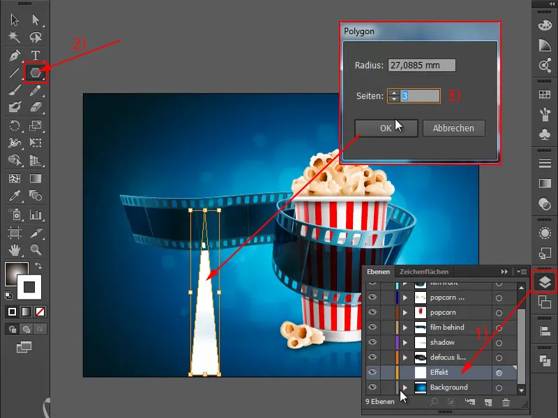 Tipps &amp; Tricks zu Adobe Illustrator: So drehst du richtig durch - Sonnenstrahleffekt