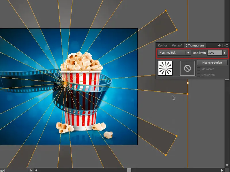 Tipps &amp; Tricks zu Adobe Illustrator: So drehst du richtig durch - Sonnenstrahleffekt