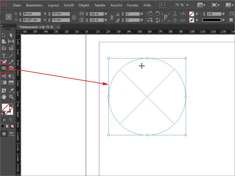 Mehrfarbige Farbfelder in InDesign