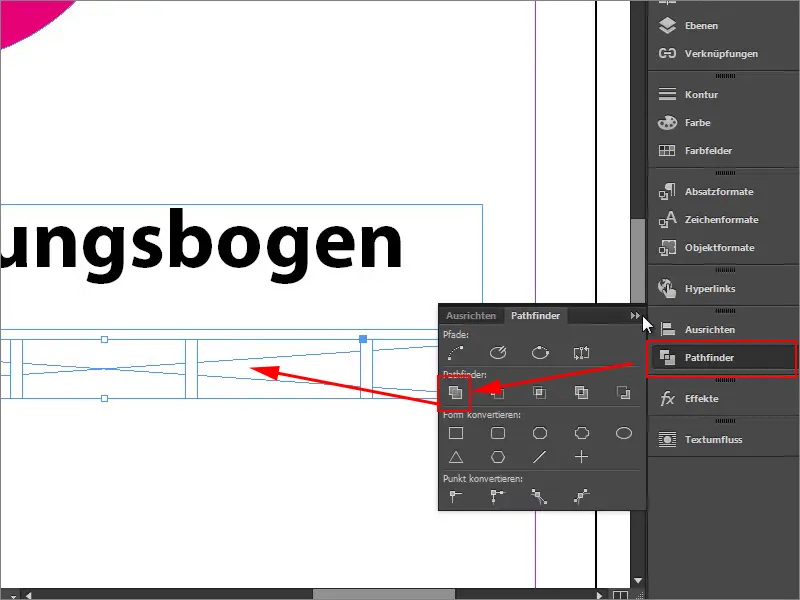 Mehrfarbige Farbfelder in InDesign