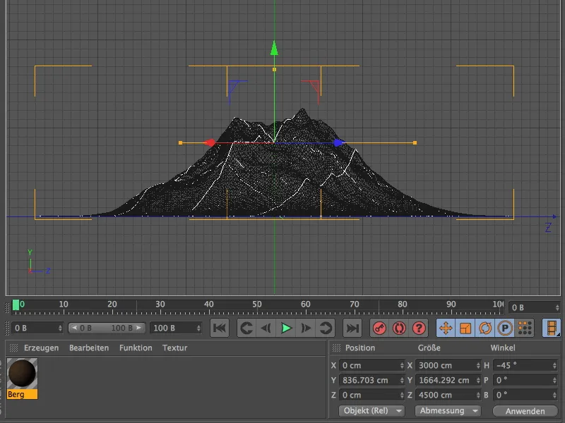 Neu in Release 13 - Schnee im Gebirge mit dem Geländemaske-Shader