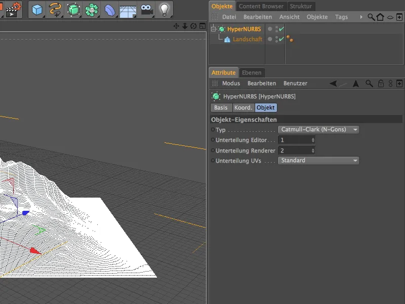 Neu in Release 13 - Schnee im Gebirge mit dem Geländemaske-Shader