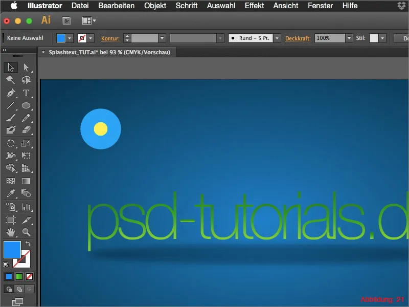 Splash-Text - Adobe Illustrator