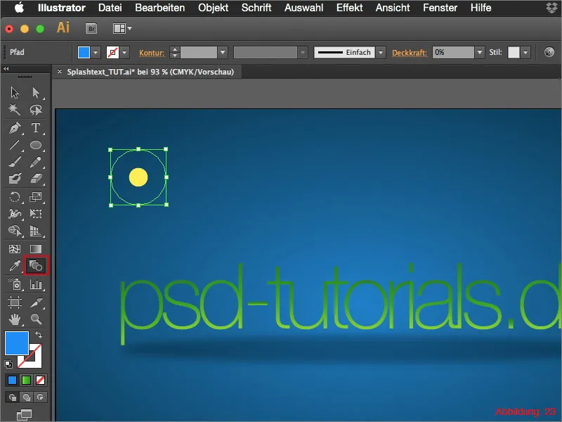 Splash-Text - Adobe Illustrator