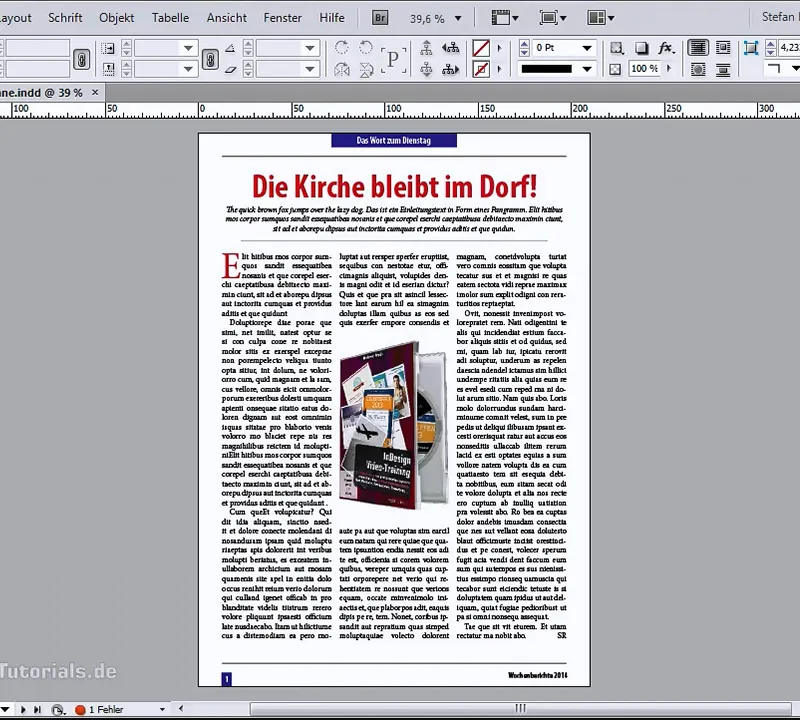 Kolumne mit nur einem Klick formatieren