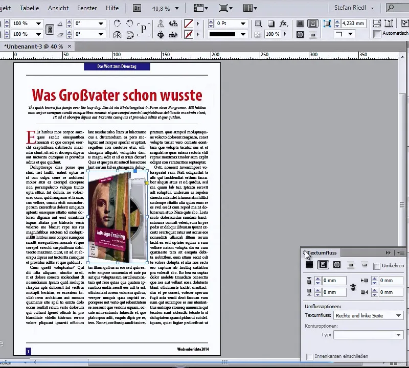 Kolumne mit nur einem Klick formatieren