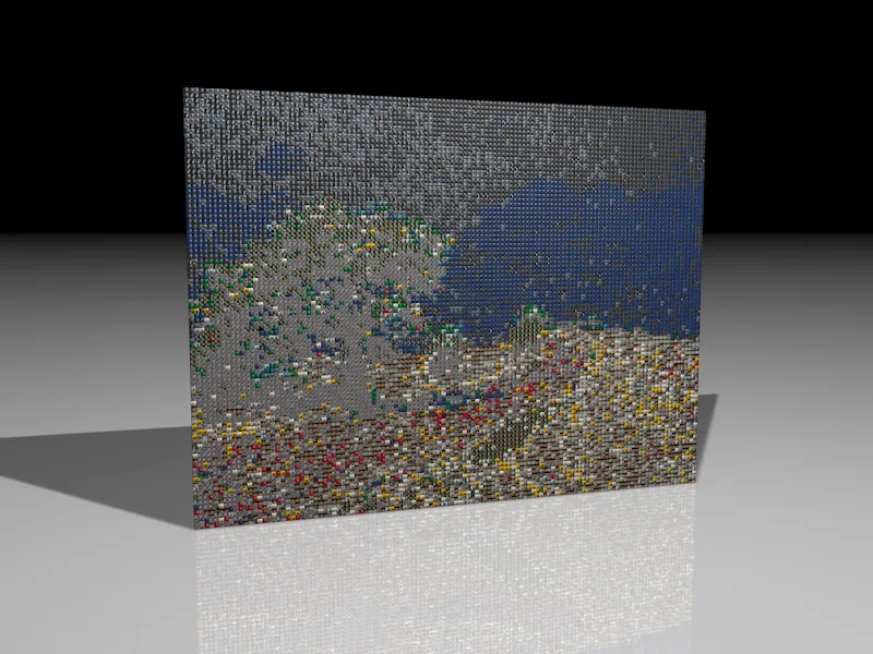 Neu in Release 13 - Bildmosaik mit dem Multi-Shader aus MoGraph