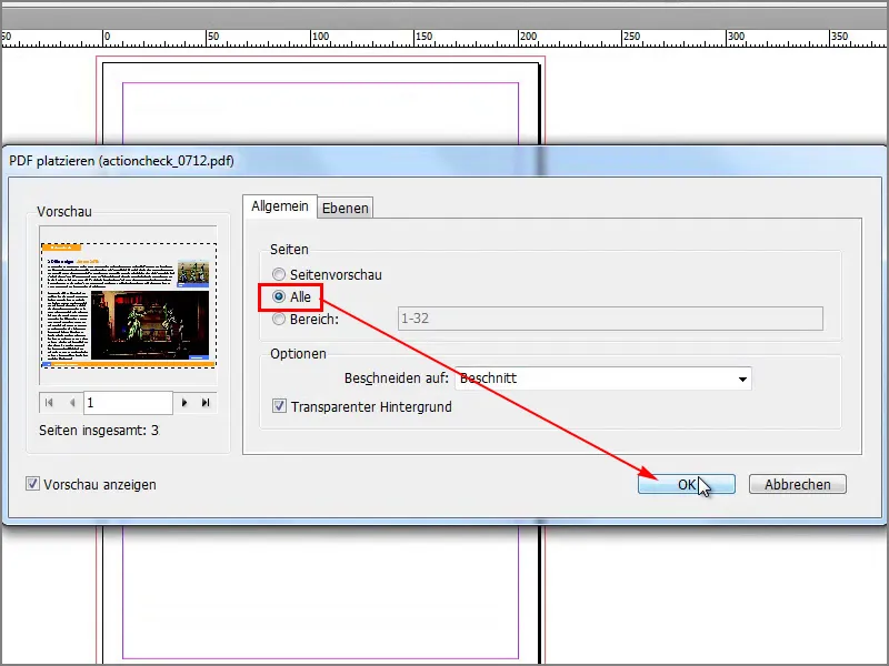 Tipps &amp; Tricks zu Adobe InDesign: Mehrere Seiten einer PDF-Datei bzw. InDesign-Datei als Kontaktabzug platzieren