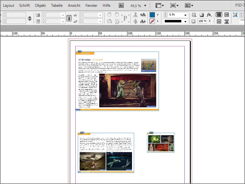 Tipps &amp; Tricks zu Adobe InDesign: Mehrere Seiten einer PDF-Datei bzw. InDesign-Datei als Kontaktabzug platzieren