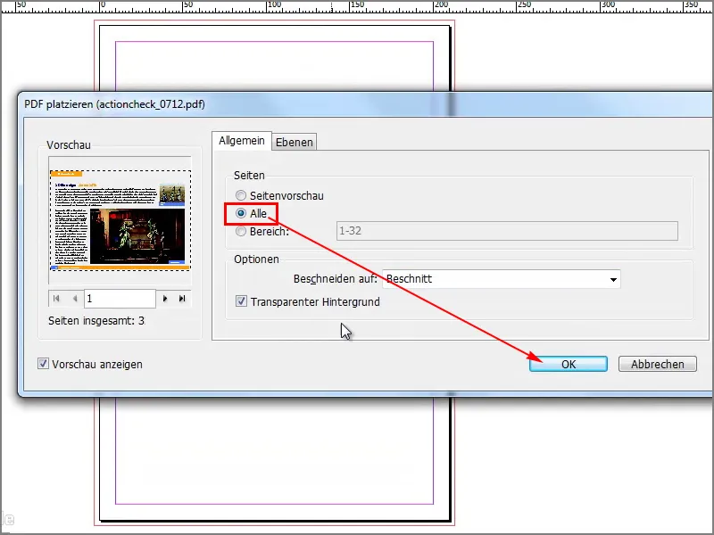 Tipps &amp; Tricks zu Adobe InDesign: Mehrere Seiten einer PDF-Datei bzw. InDesign-Datei als Kontaktabzug platzieren
