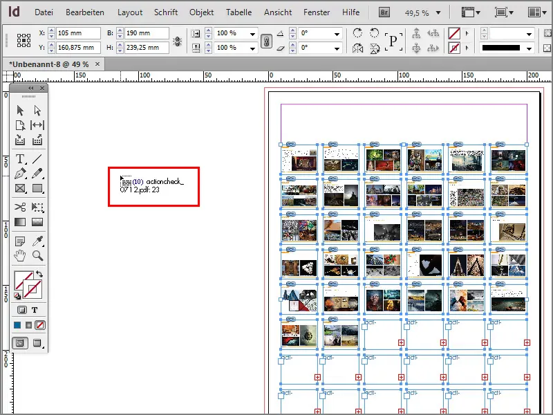 Tipps &amp; Tricks zu Adobe InDesign: Mehrere Seiten einer PDF-Datei bzw. InDesign-Datei als Kontaktabzug platzieren