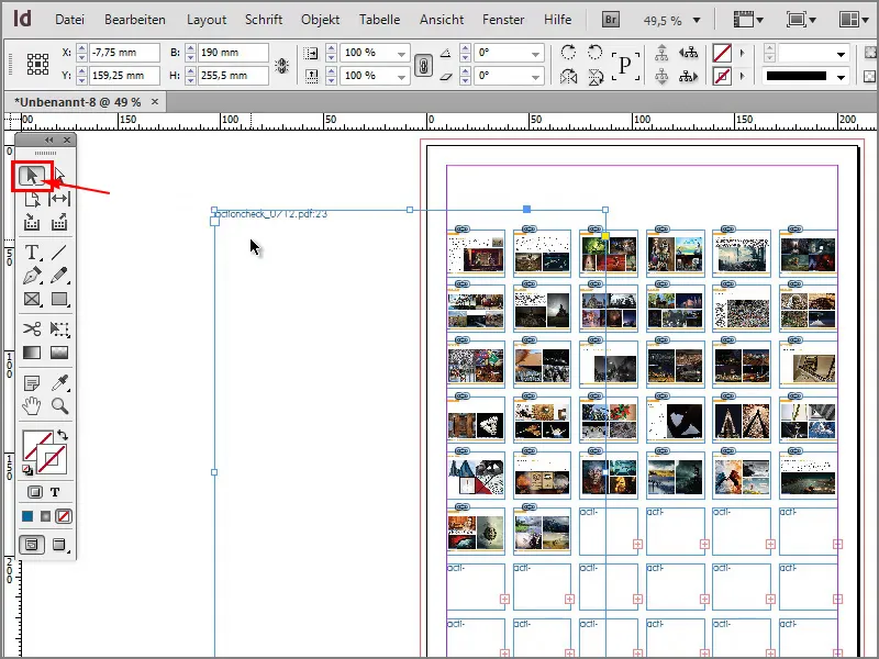 Tipps &amp; Tricks zu Adobe InDesign: Mehrere Seiten einer PDF-Datei bzw. InDesign-Datei als Kontaktabzug platzieren