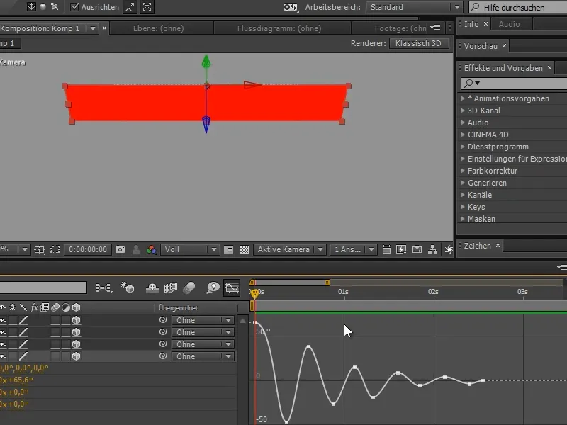 Tipps und Tricks zur Animation in After Effects: Dynamische Pendelbewegungen