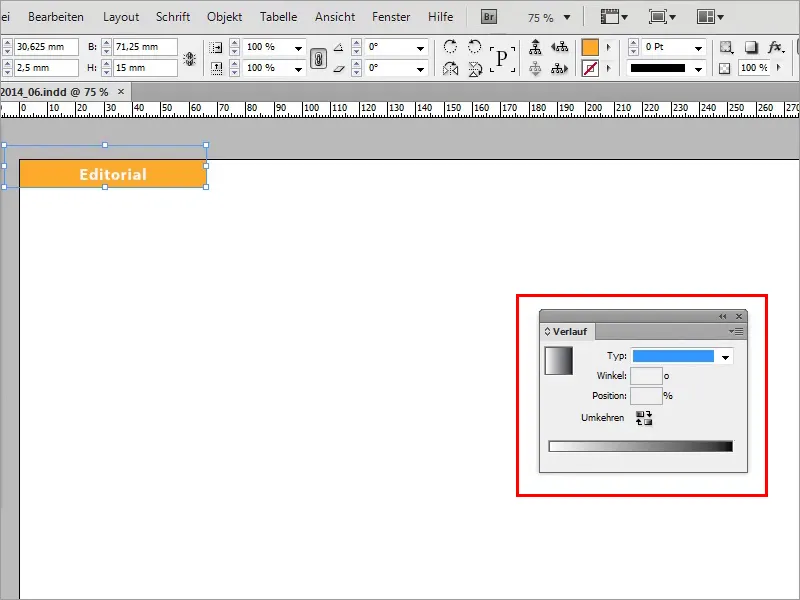 Tipps &amp; Tricks zu Adobe InDesign: Viel Arbeit sparen mithilfe von Verläufen (Beispiel Deutschlandflagge)
