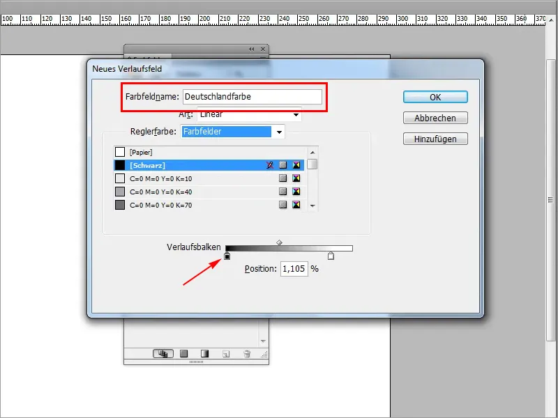 Tipps &amp; Tricks zu Adobe InDesign: Viel Arbeit sparen mithilfe von Verläufen (Beispiel Deutschlandflagge)