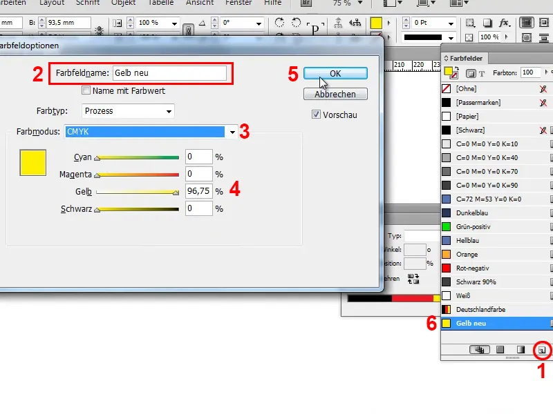Tipps &amp; Tricks zu Adobe InDesign: Viel Arbeit sparen mithilfe von Verläufen (Beispiel Deutschlandflagge)
