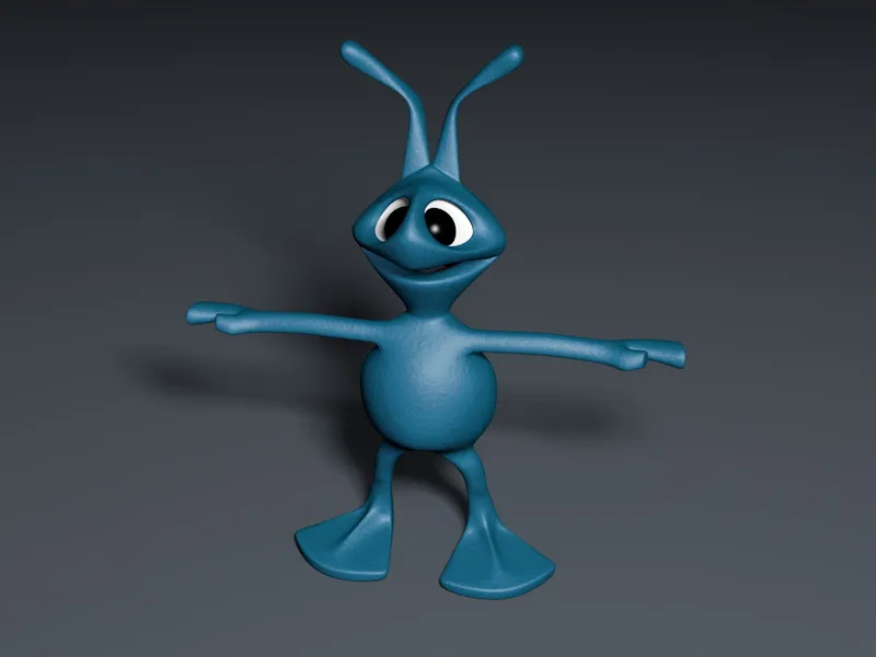 Neu in Release 13 - Rigging eines Aliens mit einer Charaktervorlage
