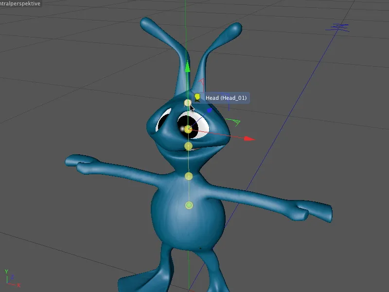 Neu in Release 13 - Rigging eines Aliens mit einer Charaktervorlage