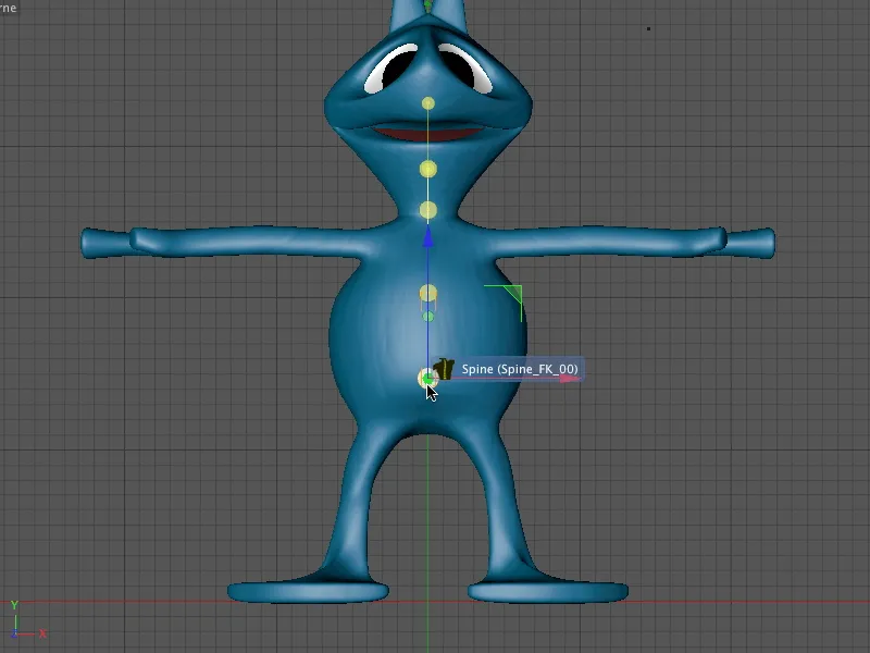 Neu in Release 13 - Rigging eines Aliens mit einer Charaktervorlage