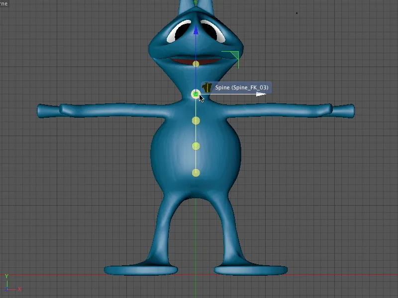 Neu in Release 13 - Rigging eines Aliens mit einer Charaktervorlage
