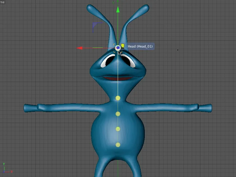 Neu in Release 13 - Rigging eines Aliens mit einer Charaktervorlage