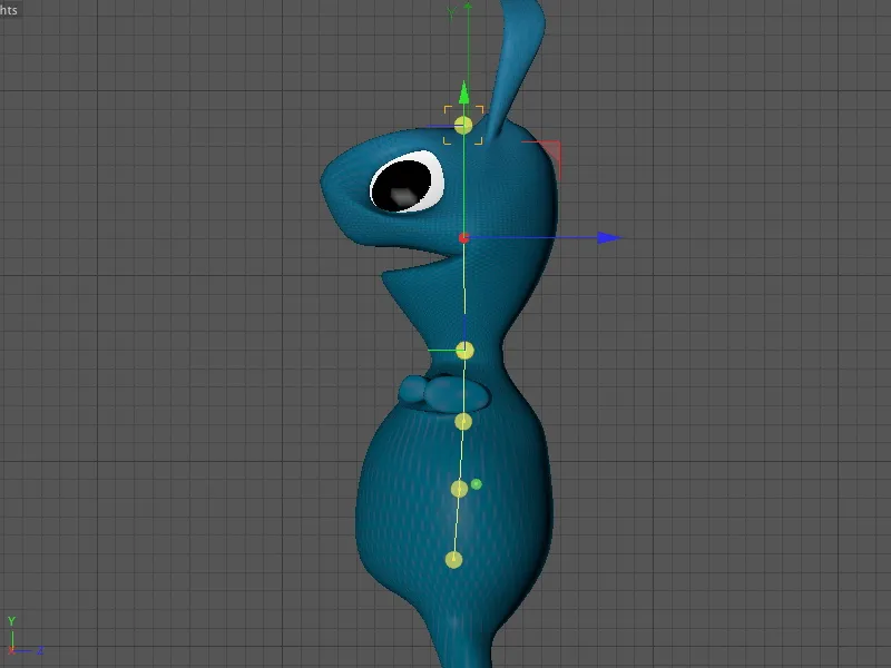 Neu in Release 13 - Rigging eines Aliens mit einer Charaktervorlage