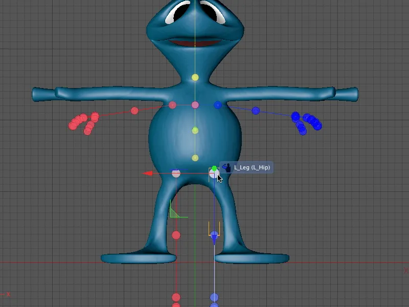 Neu in Release 13 - Rigging eines Aliens mit einer Charaktervorlage