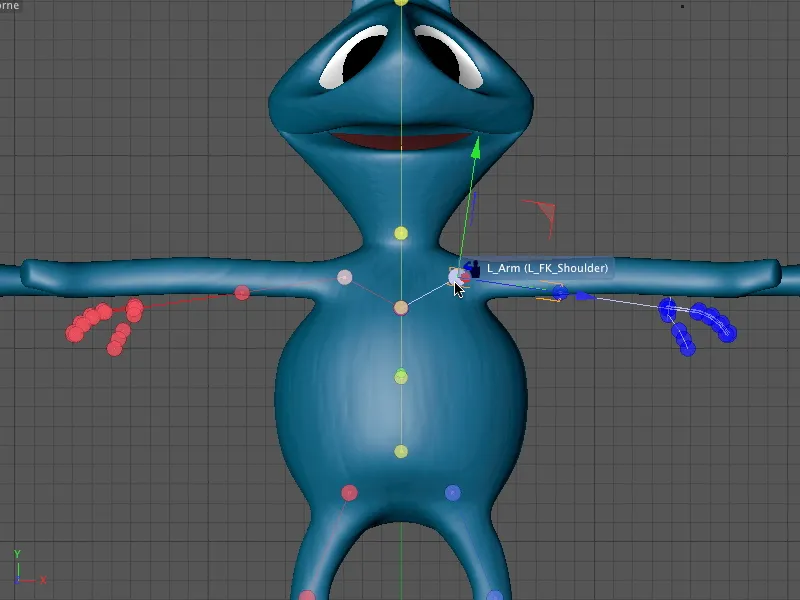 Neu in Release 13 - Rigging eines Aliens mit einer Charaktervorlage