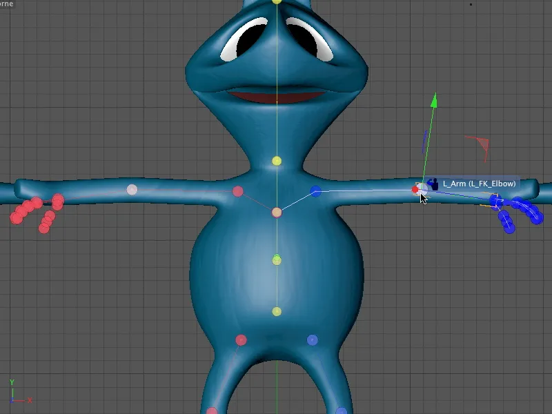 Neu in Release 13 - Rigging eines Aliens mit einer Charaktervorlage