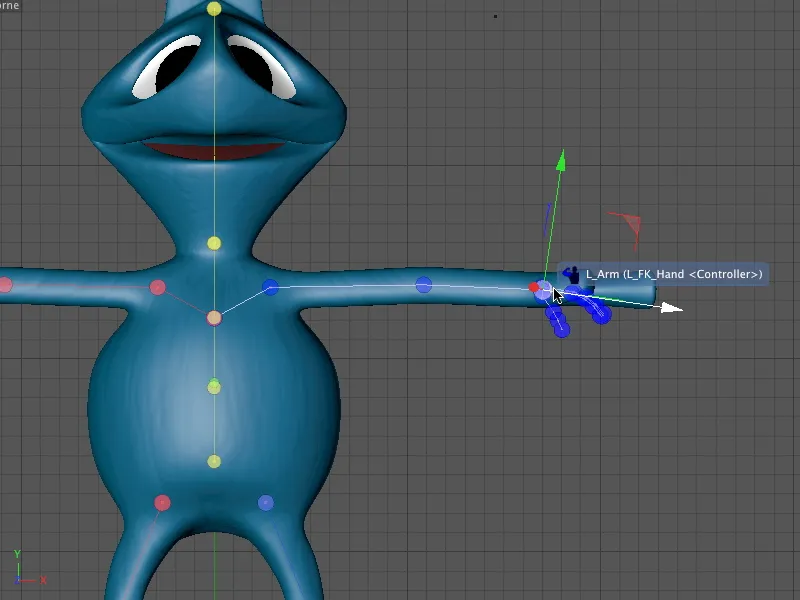 Neu in Release 13 - Rigging eines Aliens mit einer Charaktervorlage