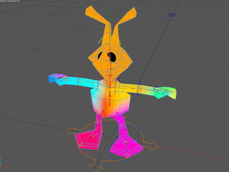 Neu in Release 13 - Rigging eines Aliens mit einer Charaktervorlage