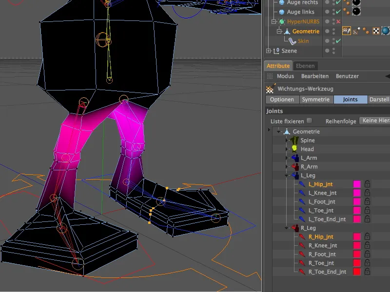Neu in Release 13 - Rigging eines Aliens mit einer Charaktervorlage