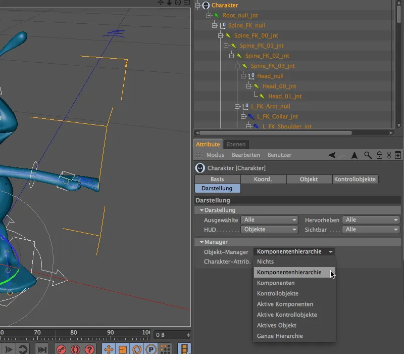 Neu in Release 13 - Rigging eines Aliens mit einer Charaktervorlage