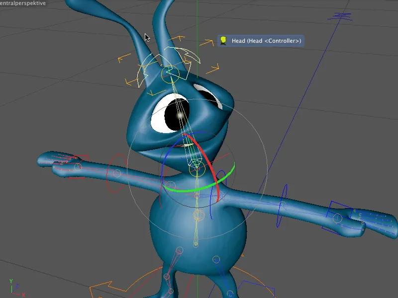 Neu in Release 13 - Rigging eines Aliens mit einer Charaktervorlage
