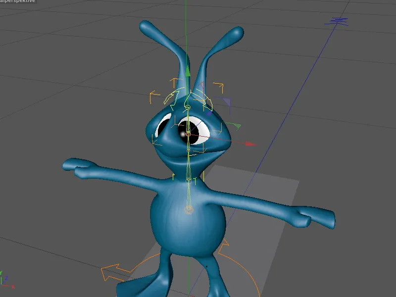 Neu in Release 13 - Rigging eines Aliens mit einer Charaktervorlage