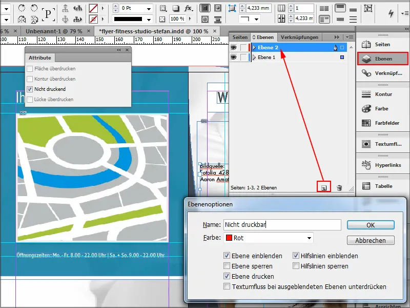 Tipps &amp; Tricks zu Adobe InDesign - wichtige Informationen nicht druckbar unterbringen