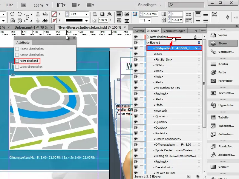 Tipps &amp; Tricks zu Adobe InDesign - wichtige Informationen nicht druckbar unterbringen