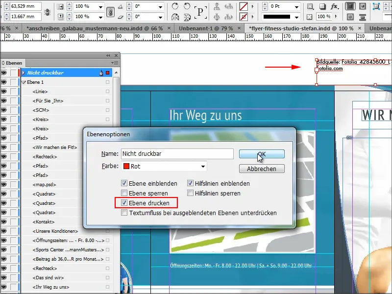 Tipps &amp; Tricks zu Adobe InDesign - wichtige Informationen nicht druckbar unterbringen