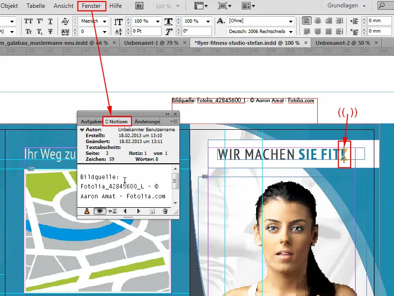 Tipps &amp; Tricks zu Adobe InDesign - wichtige Informationen nicht druckbar unterbringen