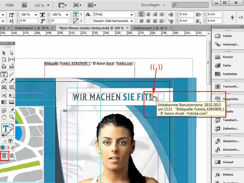 Tipps &amp; Tricks zu Adobe InDesign - wichtige Informationen nicht druckbar unterbringen